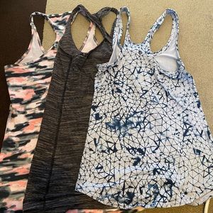 SOLD. Lululemon tank bundle